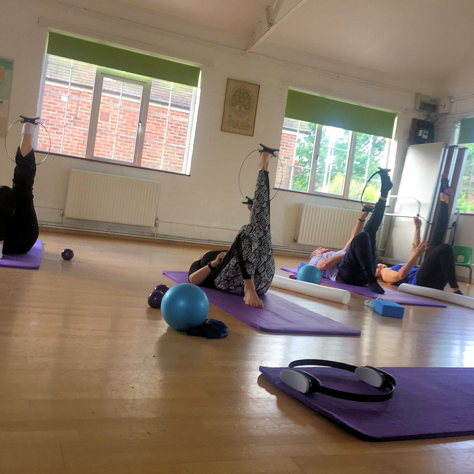 Group Pilates classes in Bracknell Berkshire Pilates Rocks